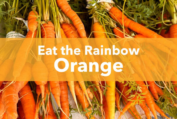Eat the Rainbow: Orange foods